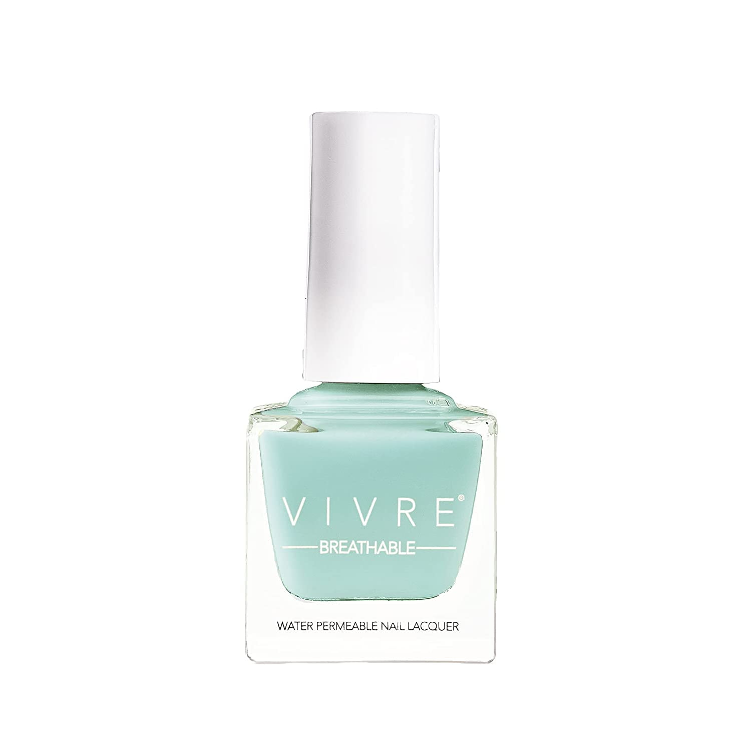 VIVRE  Certified Breathable - Water, Oxygen Permeable - Vegan- toxic free- Halal - Nail Polish: No Commit Mint