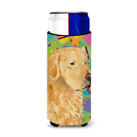 

Golden Retriever Easter Eggtravaganza Ultra Beverage Insulators for slim cans SS4821MUK