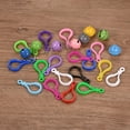 thumbnail image 5 of Unique Bargains Plastic Lobster Clasp Colorful Claw Snap Clip Hooks Orange, 5 of 7