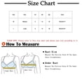 thumbnail image 4 of Blmnix Bralette Bra for Women Cotton Bras Sleep Bra High Support Bras Pink Wireless bras for Women,L, 4 of 4