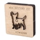 thumbnail image 5 of Die de Corte de Perros, Molde de Cuero Desgaste de Desgaste Resistente a la Aleació de Acero Para El Trabajo de Trabajo de Acero para Ahorrar Línas lisas con Placa de Madera, 5 of 7