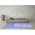 thumbnail image 3 of Ahgly Company Indoor Rectangle Persian Blue Traditional Area Rugs, 2' x 4', 3 of 4