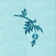 thumbnail image 1 of Ahgly Company Machine Washable Indoor Square Transitional Blue Diamond Blue Area Rugs, 8' Square, 1 of 7