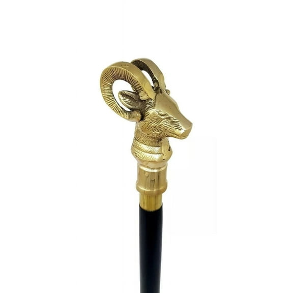 Vintage Style and Wooden Walking Cane with Antique Victorian Gift