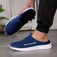 thumbnail image 6 of Men’s Lightweight Slip On Mule Sneakers Breathable Cushioned Casual Walking Shoes with Non Slip Sole for Travel Indoor Outdoor Everyday Comfort Wear, 6 of 7