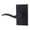 Black, variant on Weslock L7305H2--0020 Left Hand Carlow Square Half Dummy Lock Black Finish