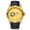 Gold lettering, black strap, quartz, variant on Men's Quartz Watch Fashion Trendy Business Personalized Creative Men's Wristwatch