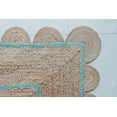 thumbnail image 5 of Chouhan Rugs Natural Jute Scalloped Rug Bohemian Rug Decor Rug Handwoven Rug Custom Rug Decorative Rug, 5 of 5