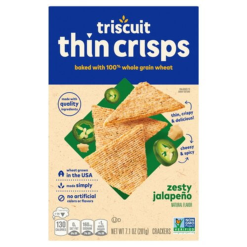 Triscuit thin crisp zesty jalapeno