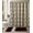 Brown, variant on All American Collection New 15 Piece Bathroom Mat Set Memory Foam with Matching Shower Curtain