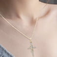 thumbnail image 5 of Necklaces for Women 2026 Fashion Shiny Rhinestone Christian Cross Pendant Necklace Jewelry Gift, 5 of 6