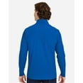 thumbnail image 3 of Devon & Jones DG410 Men's CrownLux Performance Windsor Welded Quarter-Zip Pullover-French Blue-XL, 3 of 6