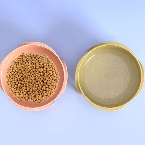 ACDANC Elevated Pet Bowl - Large Capacity Dog Food Container - Non-Slip Base - Cat Water Drinking Bowl