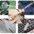 thumbnail image 4 of Pakyozj Bottle Cleaning Brushes, 8 Inch Nylon Tube Brush Set, Cleaner for Narrow Neck Bottles Cups with Hook, Set of 13pcs, 4 of 7