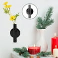 thumbnail image 5 of Jarrón de flores de estilo nórdico para pared, adhesivo de metal, para decoración de pared, para sala de estar, dormitorio, oficina, decoración de pared interior., 5 of 5
