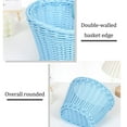 thumbnail image 6 of RIONIMA Basket for Bike,Hand-Woven Rattan Front Bicycle Basket,Bike Basket for Kids' Bikes, 6 of 7