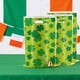 thumbnail image 1 of Bolsas de regalo de trébol de San Patricio | Paquete de 10 bolsas de plástico para dulces | 25 x 17 cm, decoración verde para fiestas y embalaje de alimentos, 1 of 6