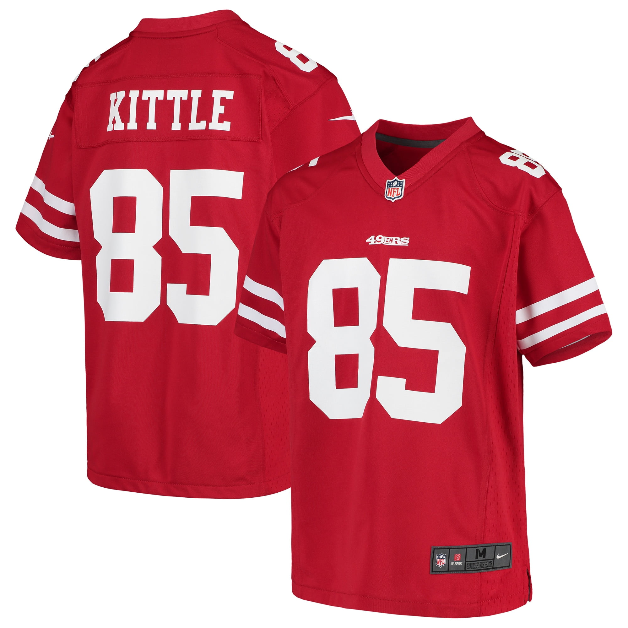 kittle 49ers jersey