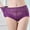 Purple, variant on Womens Underwear High Waisted Sexy Lace Silk Solid Color Briefs Ventilate Netting Underpants Clearance