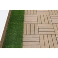 thumbnail image 4 of NewTechWood US-QD-ZX-GS Composite Grass Tile, Green, 4 of 4
