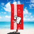 thumbnail image 1 of Serviette de Plage Sanrio Hello Kitty Style Dessin Animé en Microfibre Grande Serviette de Plage Serviette de Bain Serviette Carrée Multifonctionnelle Serviette de Plage, 1 of 1