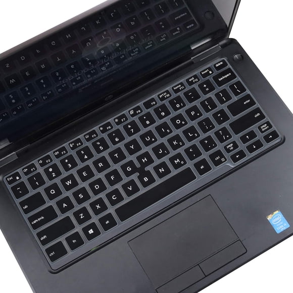 Keyboard Cover Skin for Dell Latitude 5400 5401 5410 5411 7400 14 inch Laptop with Trackpoint Dell Latitude 14 Keyboard Protector Laptop Accessories -Black