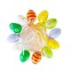 thumbnail image 1 of Fiudx Huevos de Pascua, Adornos de Plástico de Imitación Coloridos, Juego de Huevos Pintados para Manualidades, Seguro para La Caza de Pascua, Decoración Navideña, Material de Arte Atractivo., 1 of 6