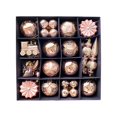 thumbnail image 4 of 60 piezas de adornos colgantes de Navidad, bolas de Navidad, decoraciones para árboles de Navidad, bolsas de regalo de Navidad para aniversario, Champán dorado rosa, 4 of 8