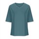 thumbnail image 5 of Tops Cortos para Mujeres Cuello en V Suelto Casual de Manga Corta, Camisa de Moda de Cuatro Estaciones para el Uso Diario, 5 of 6