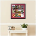 thumbnail image 2 of ArtToFrames Collage Photo Picture Frame with 12 - 4x6 Openings, Framed in Black with Rouge and Black Mats (CDM-3926-234), 2 of 8