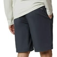 thumbnail image 5 of Columbia Mens Regular fit Casual Shorts 34 / 10 Blue Solid, 5 of 9