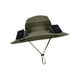 thumbnail image 5 of Sombrero de pescador con ventilador solar ajustable para exteriores, universal, recargable y ligero. Verde, 5 of 9