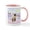 White/Pink Inside, variant on CafePress - Clouds / Siamese Large Mug - 11 oz Ceramic Mug - Novelty Coffee Tea Cup