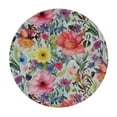 thumbnail image 2 of ONETECH  Spring Summer Floral Round Tablecloth Flower Table Clothes Multicolor Rustic Reusable Circle Table Cover for Picnic Party Dining Room Home Indoor Outdoor Decor, 2 of 7