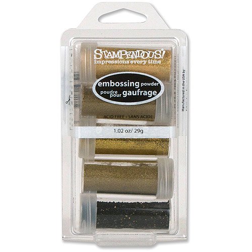 Stampendous Embossing Powder Kit, 5pk