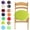 14Pcs Round Chair Cushions With Ties Under $5 a1, variant on Iuhan Round Chair Cushions With Ties, Indoor Outdoor Polyester Fiber Seat Pads, Thick Dining Chair Cushion, 38Cm Garden Patio Furniture Cushion For Round Stools