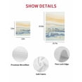 thumbnail image 7 of Yellow Blue Ombre Kitchen Dish Towels for Drying Dishes Set of 4, Abstract Modern Art Fluid Striped Waffle Weave Microfiber Hand Tea Bathroom Towels Quick Dry & Absorbent Towel 15.7x23.6, 7 of 7