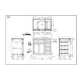 thumbnail image 4 of RoomAndLoft Ventura 36" Wood Bathroom Vanity in White - Quartz Top & 1 Basin, 4 of 4