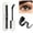 Black, variant on Kokovifyves Multi-Color Curling Mascara, Waterproof Non-Staining for Full Dense Lashes, Holiday Stage Eye Makeup