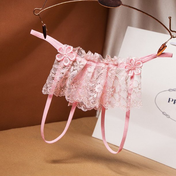 TrowBridge-bragas sexys para mujer, ropa interior transparente con entrepierna abierta, tangas femeninas ahuecadas, lencería erótica con bordado caliente