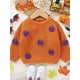 thumbnail image 5 of Suéter de punto para bebé niño niña niño Halloween calabaza cara jersey tejido cuello redondo suéteres otoño invierno ropa, 5 of 7