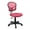Pink, variant on OSP Home Furnishings Mesh Task Chair in Black Fabric