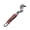Closed word payment-10-Inch, variant on Standard Adjustable Spanner Monkey Wrench Plumbers Wrench Tool Household Maintenance Wide Jaw Tool