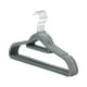 thumbnail image 2 of Perchas antideslizantes flocada para armarios de adultos, percha slim sin marca de 16,5 pulgadas para pantalones y abrigos, pack de 10, 2 of 6