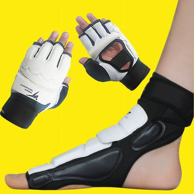 Protector de pies para taekwondo Protector de manos Protector de pies Protector para niños Guantes completos Protector de empeine Protector corporal Entrenamiento para adultos Tipo de competición