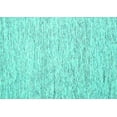 thumbnail image 1 of Ahgly Company Machine Washable Indoor Rectangle Solid Turquoise Blue Modern Area Rugs, 4' x 6', 1 of 4
