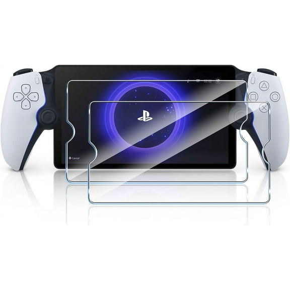 Screen Protector Tempered Glass for PlayStation Portal Remote Player,Ultra HD,Anti-Scratch /Anti-Fingerprint,2 pack