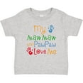 thumbnail image 3 of Inktastic Mawmaw and Pawpaw Love Me Boys or Girls Baby T-Shirt, 3 of 5