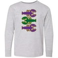 thumbnail image 3 of Inktastic Mardi Gras Celebration Funny Crawfish Long Sleeve Youth T-Shirt, 3 of 5
