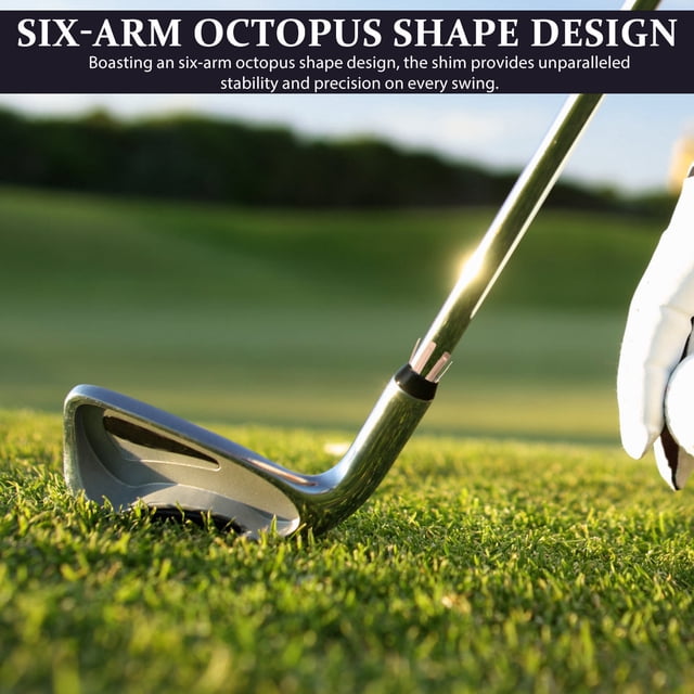 BESTYASH Adaptador Universal Para Golf Diámetro Octopus En Dorado Para Ajuste De